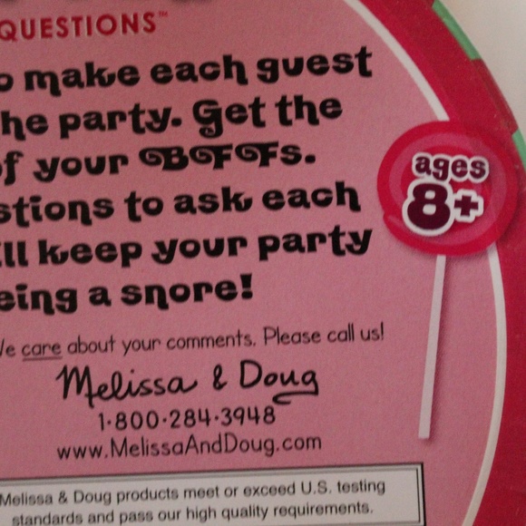 Melissa & Doug, The Game Slumber Party Box of Question LARGE Box - Picture 2 of 7